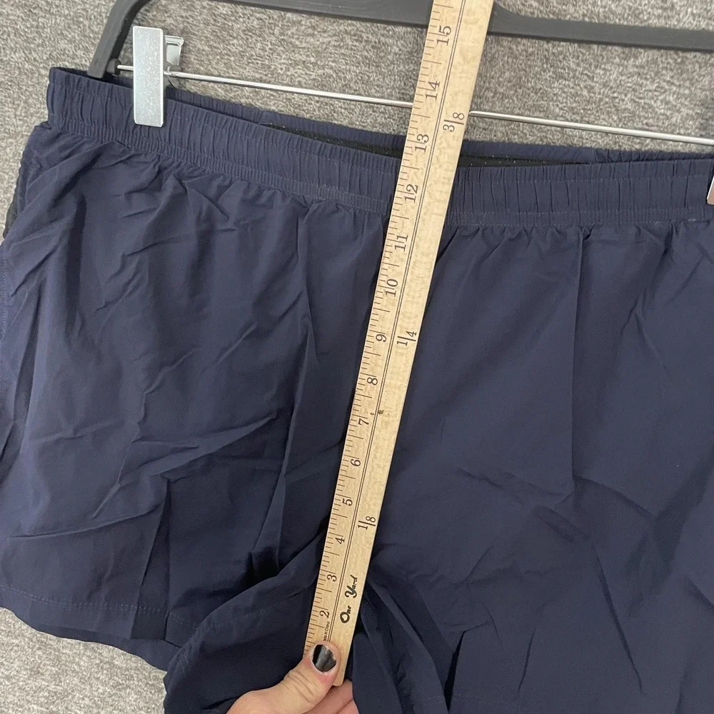 Icebreaker Cool-Lite Shorts Mens Large Blue Lined 5